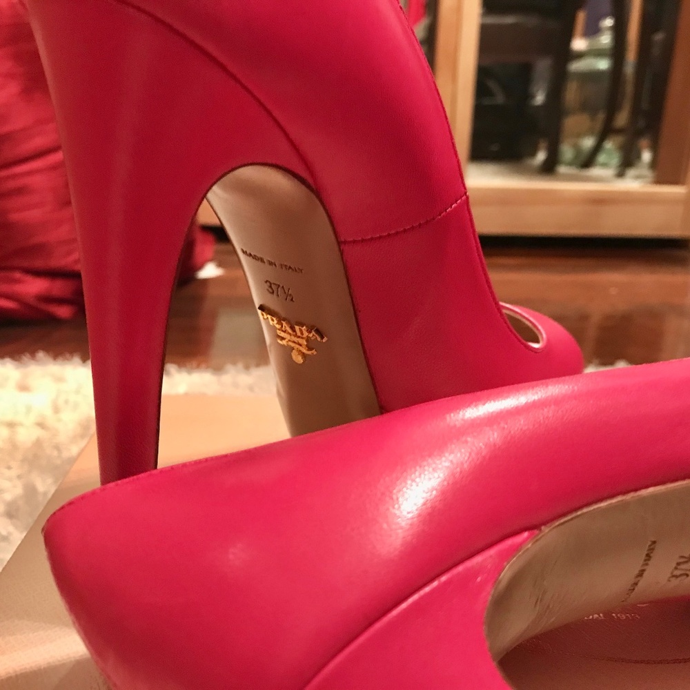 Prada stiletto heels